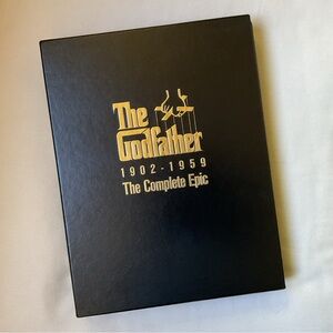 The Godfather 1902-1959 - The Complete Epic (VHS, 1981, 3-Tape Set) Box Set RARE